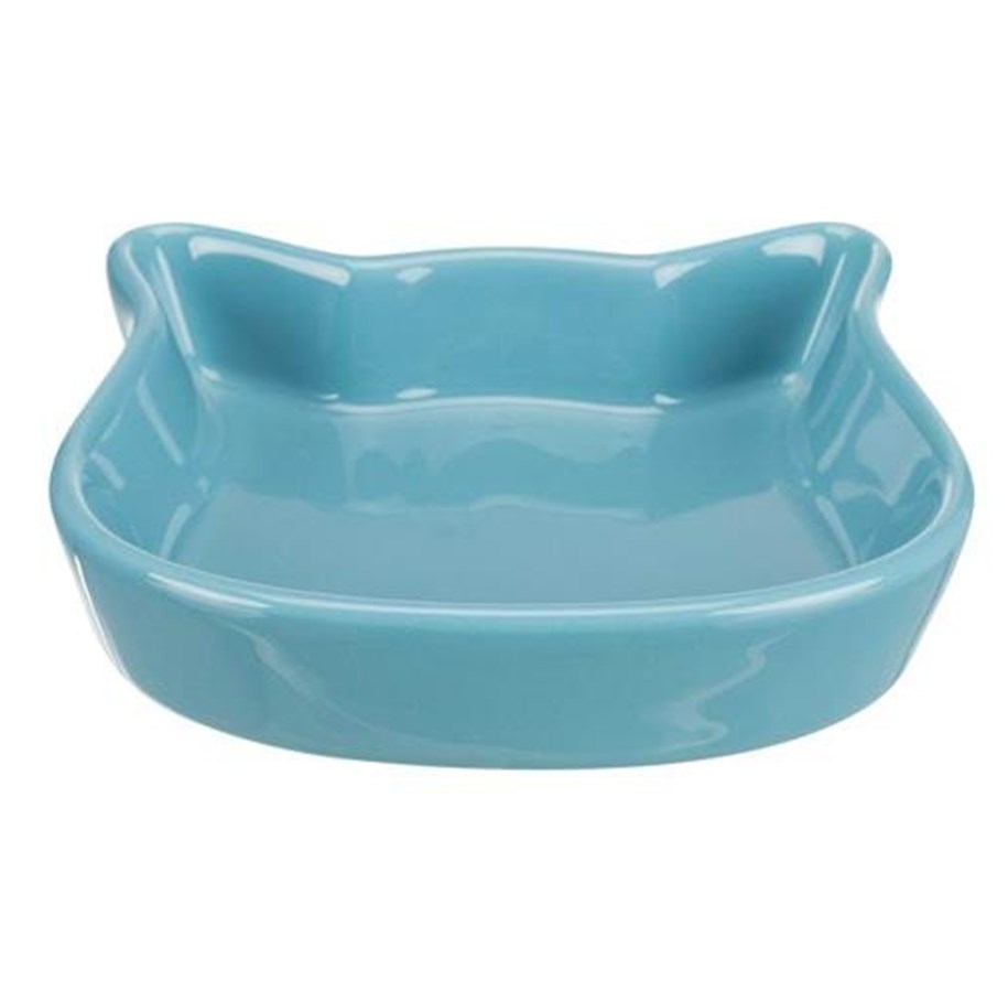 Katte - Trixie Ceramic Bowl cat 0.25 l/12 cm assorted colours - TX24497