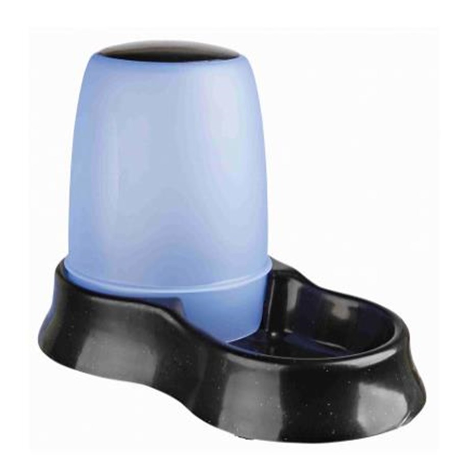 Hunde - Trixie Food and Water Dispenser 1.5 l/28 x 20 x 17 cm assorted colours - TX24762