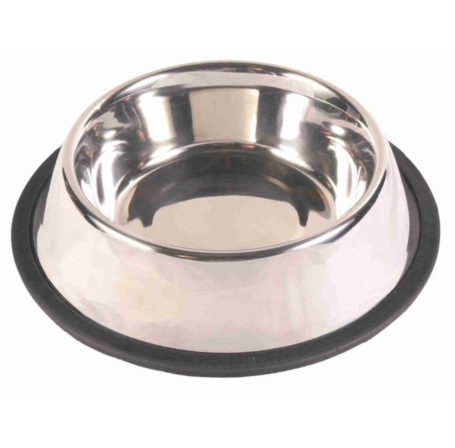 Hunde - Trixie Rustfri Stålskål 0.45L / 19cm - TX24851