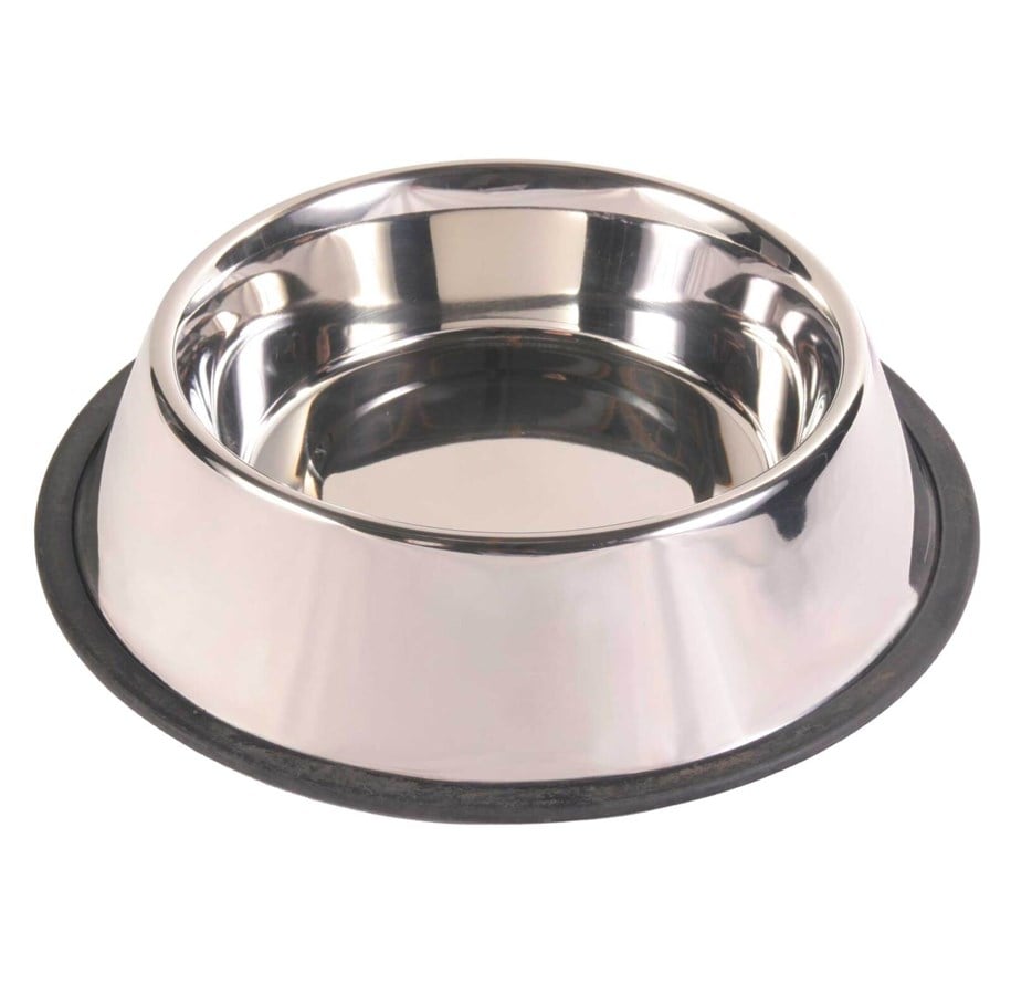 Hunde - Trixie Rustfri Stålskål 2.8L / 32cm - TX24855
