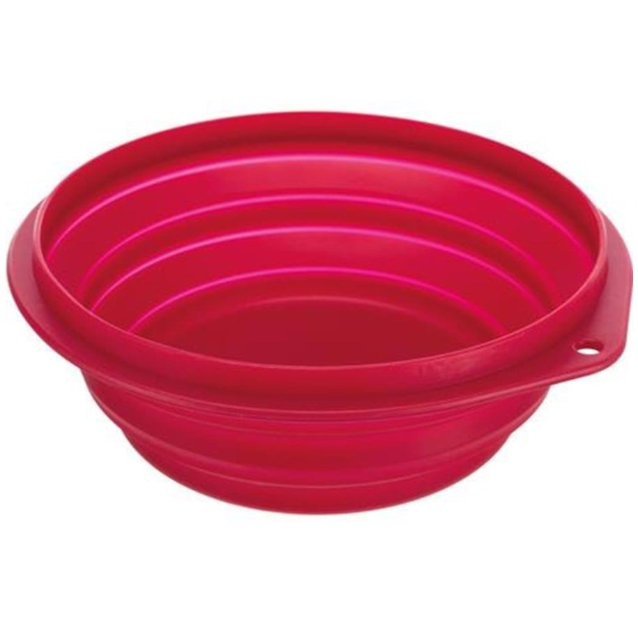 Hunde - Trixie Travel Bowl 2 l/ø 22 cm assorted colours - TX25013