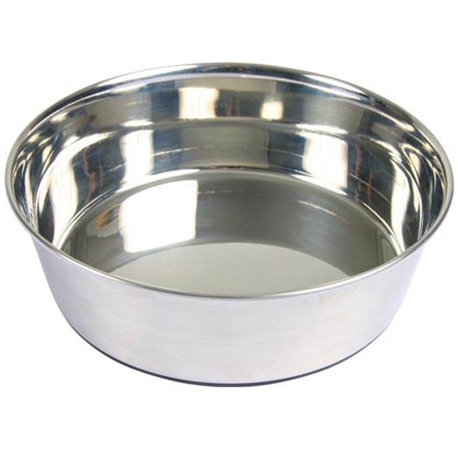 Hunde - Trixie Stainless Steel Bowl ø 14 cm / 0.5 l - TX25071