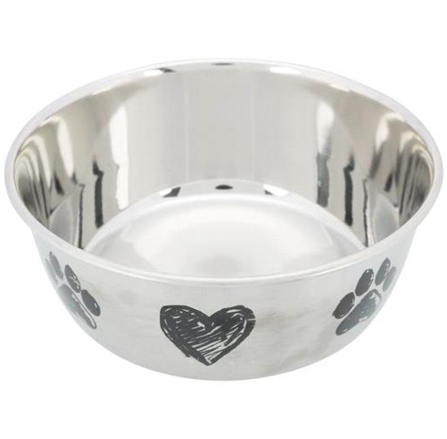 Hunde - Trixie Stainless Steel Bowl 2.0 l/ø 20 cm - TX25273