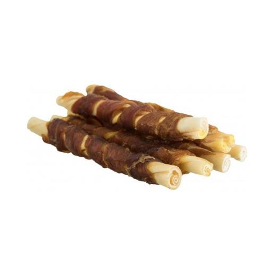 Hunde - Trixie Denta Fun Buffalo Chewing Rolls 12cm 5pcs 70g - TX31388