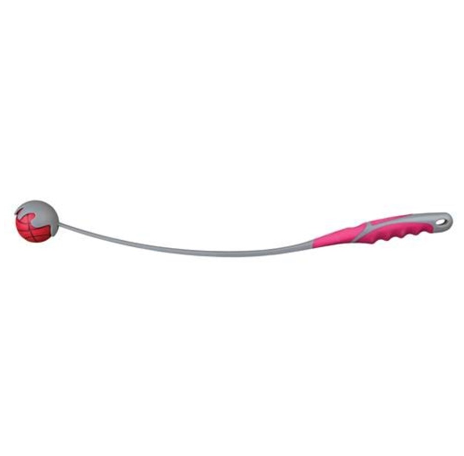 Hunde - Trixie Ball Catapult 60 cm/ø 6.3 cm assorted colours - TX32442