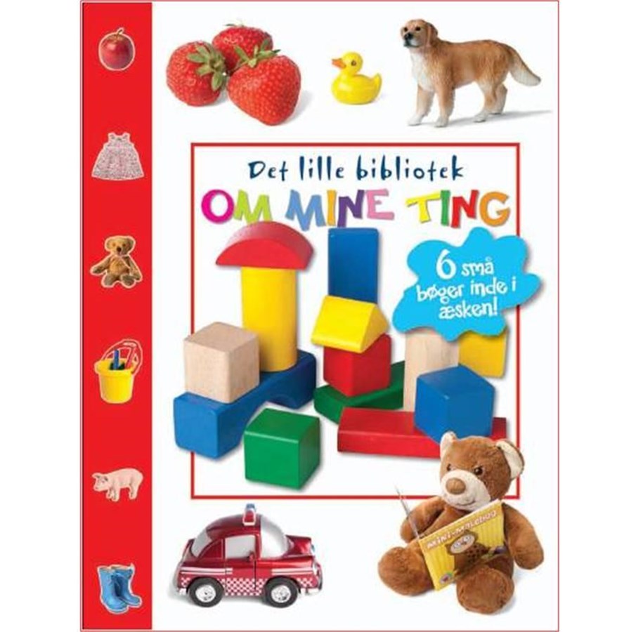 Børnebøger - Det lille bibliotek om mine ting - Børnebog - Papbog - 9788771061512