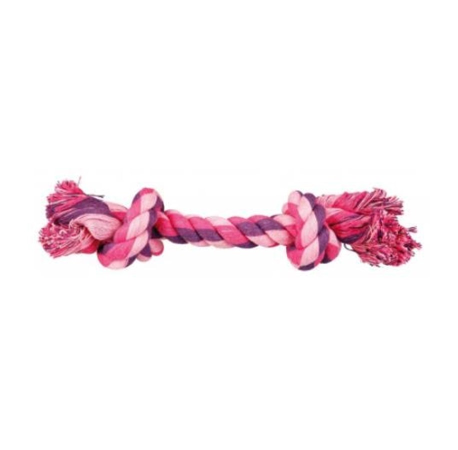 Hunde - Trixie Playing Rope 28cm assorted colours - TX32652