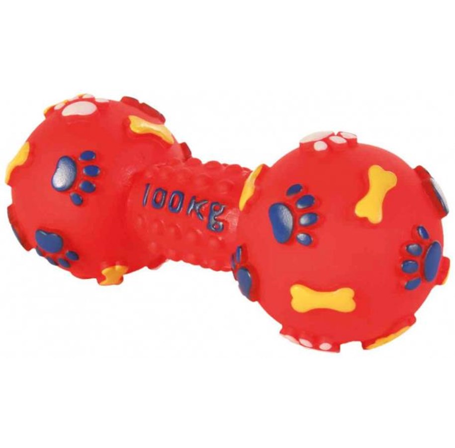Hunde - Trixie Dumbbell for Dogs 15cm assorted colours - TX3361