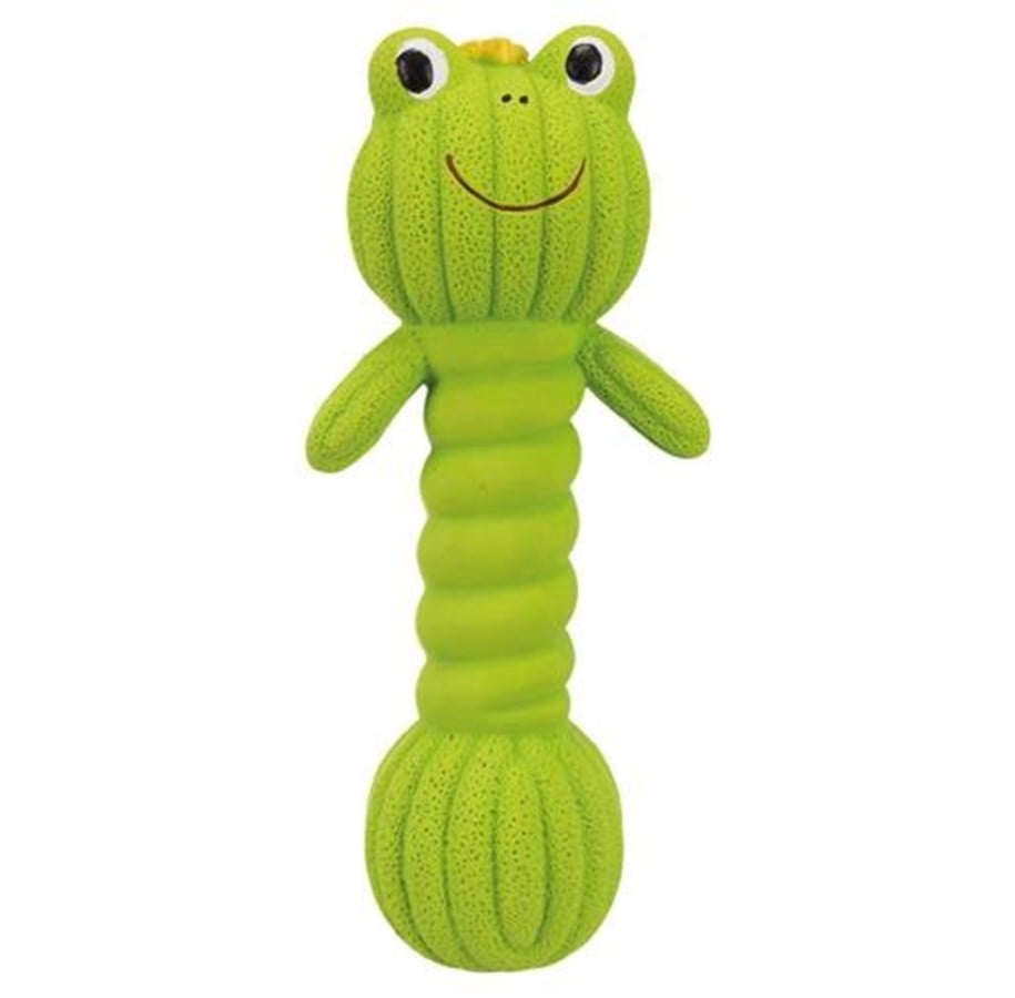 Hunde - Trixie Dumbbell Frog for Dogs 18 cm - TX34484