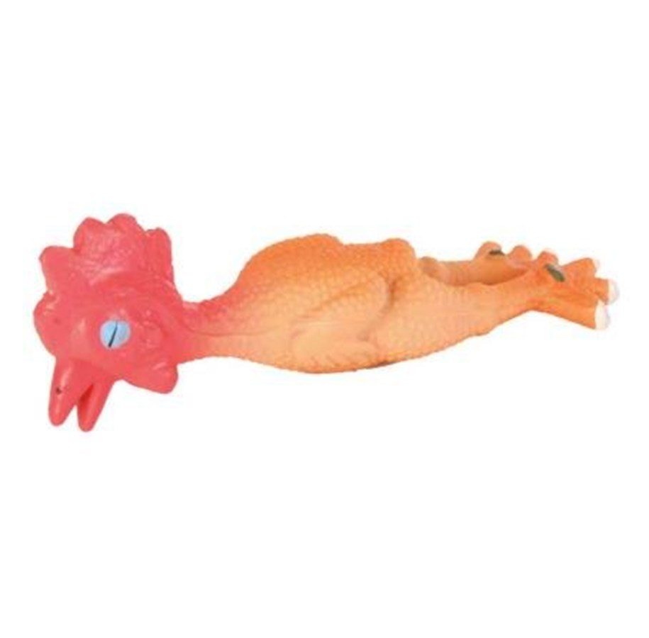 Hunde - Trixie Chicken Toy for Dogs 15cm - 4011905350912