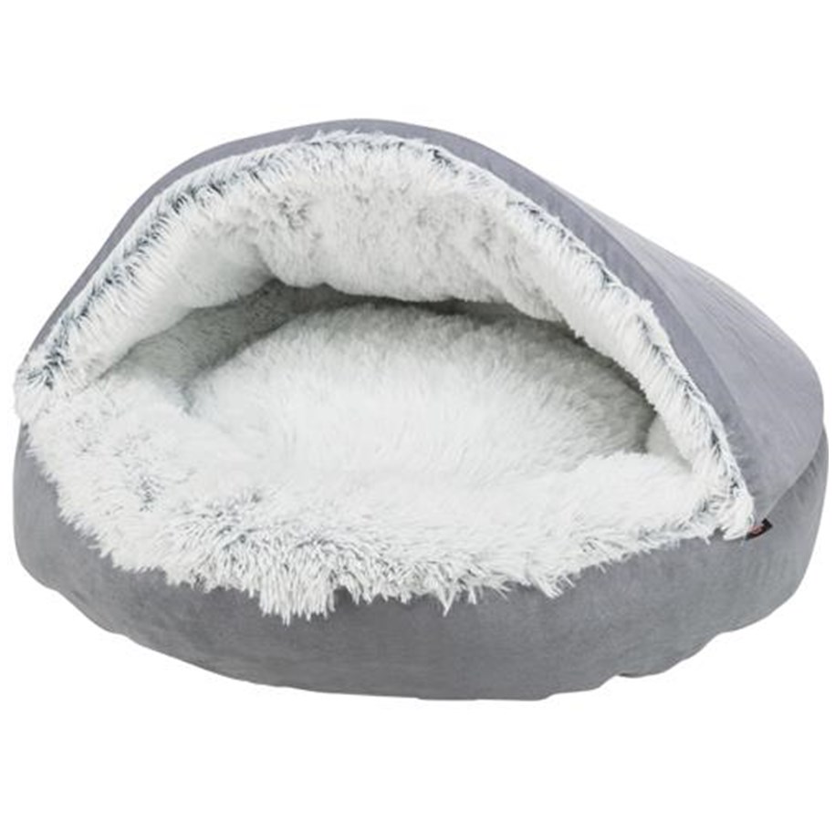 Hunde - Trixie Cave Bed Harvey ø 70 cm grey - TX38037