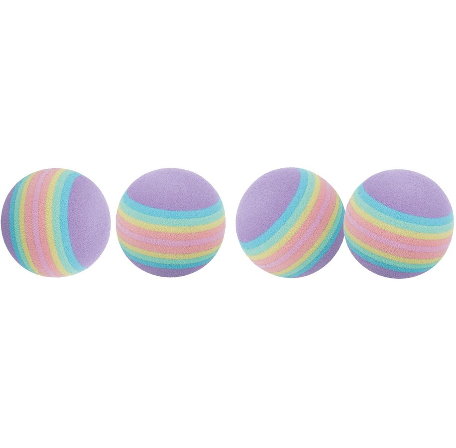 Katte - Trixie Set of Rainbow Balls ø 4 cm - TX4097