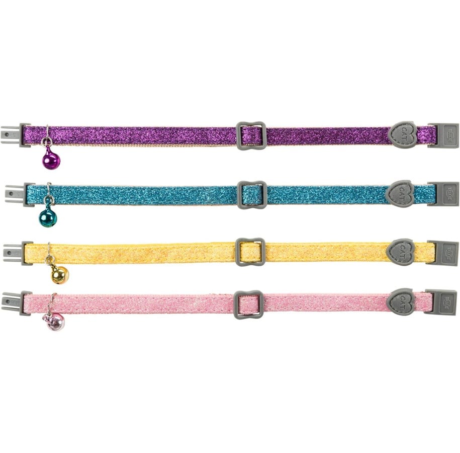 Katte - Trixie Cat Collar w/ glitter assorted colours - TX4207