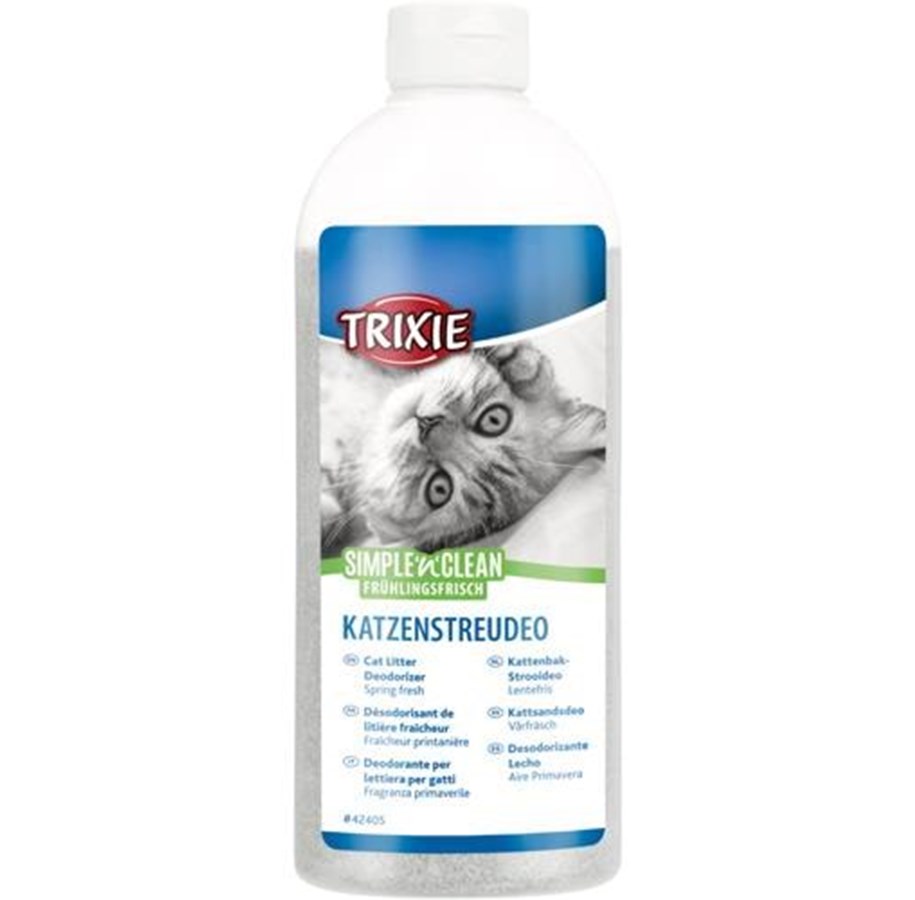 Katte - Trixie Simple'n'Clean Cat Litter Deodorizer spring fresh 750 ml - TX42405