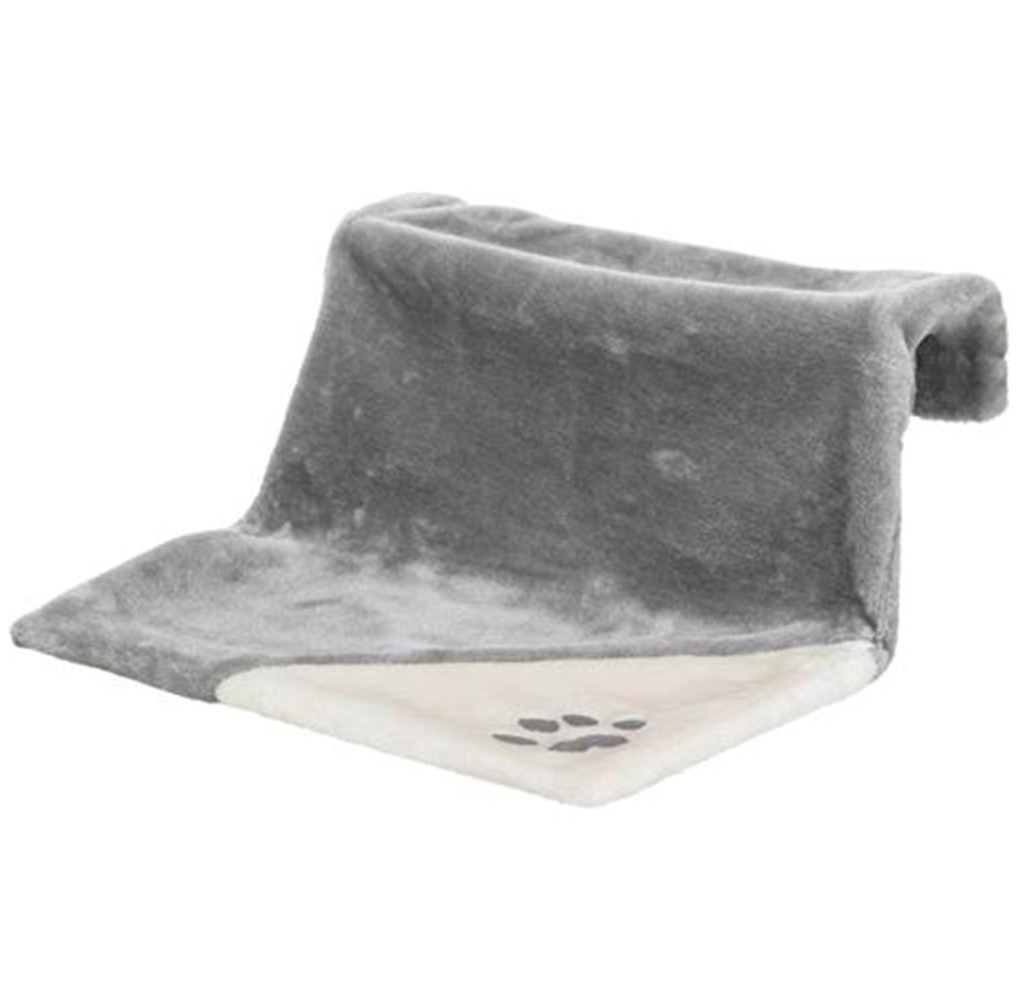 Katte - Trixie Radiator bed plush 45 × 24 × 31 cm grey/light grey - TX43207