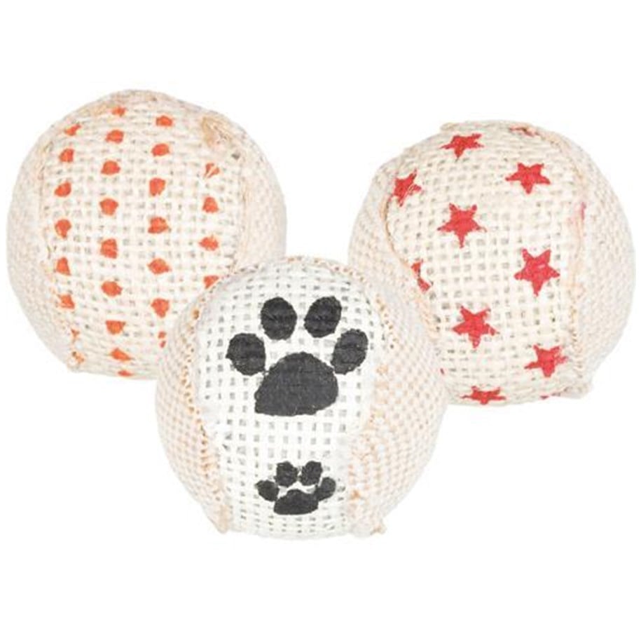 Katte - Trixie Set of Rattling Balls ø 5 cm 3pcs - TX45818