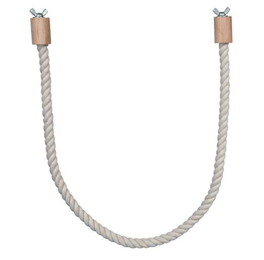 Fuglelegetøj - Trixie Rope perch 66 cm/ø 14 mm - TX51632