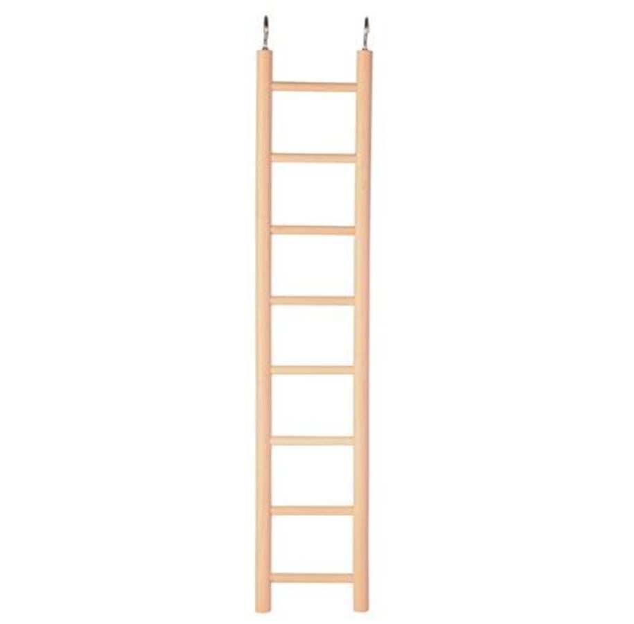 Fuglelegetøj - Trixie Wooden Ladder 8 rungs/36cm - TX5815