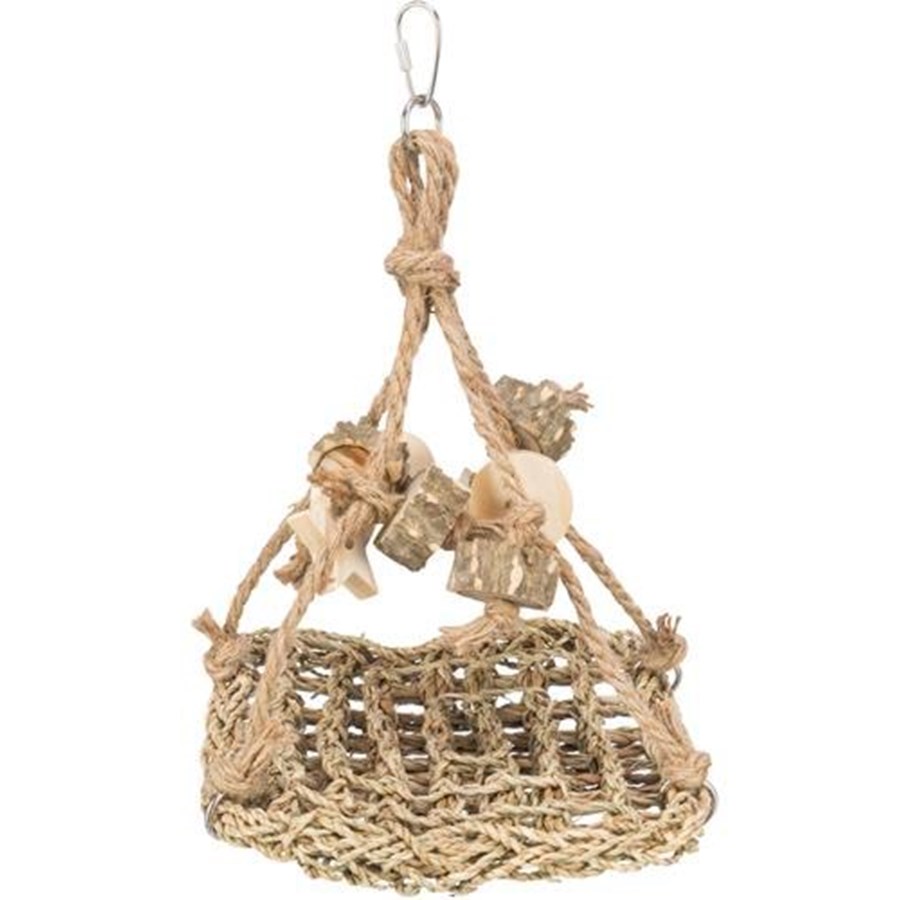 Fuglelegetøj - Trixie Sea grass swing 19 × 19 cm - TX58723