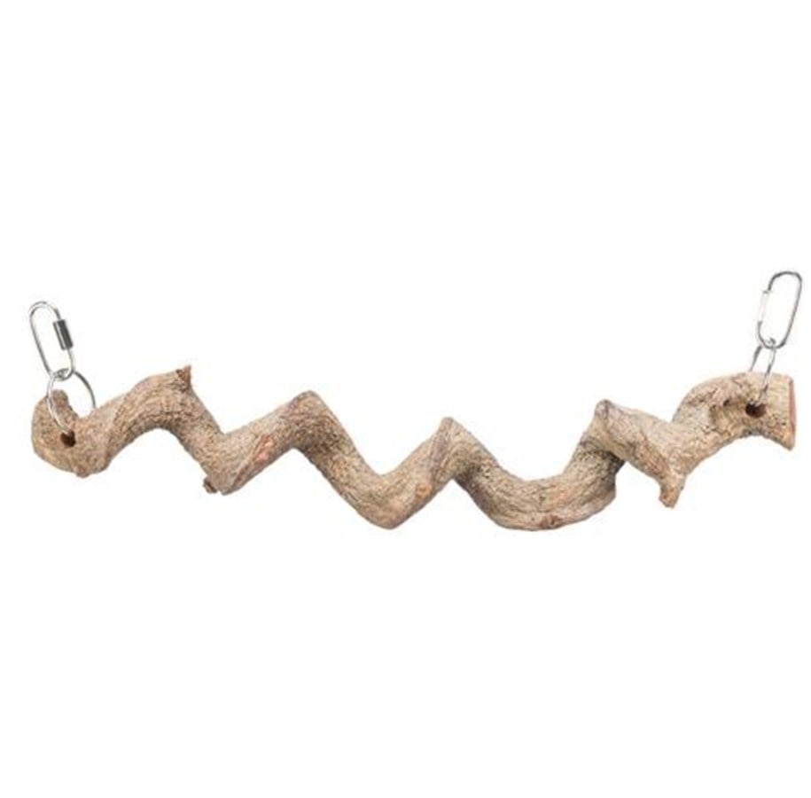 Fuglelegetøj - Trixie Hanging perch dragon wood 36 cm/ø 25 mm - TX58744