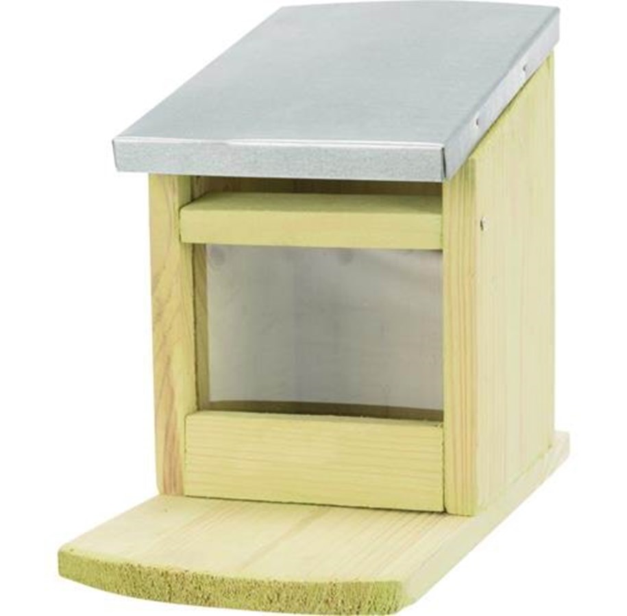 Kanin & gnaver - Trixie Feeding Station for Squirrels 12x18x24 cm Beige - TX59607