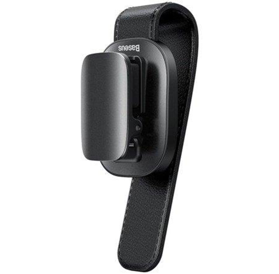 Mobil - Andet Tilbehør - Baseus Platinum Vehicle eyewear clip (clamping type) Black - ACYJN-B01