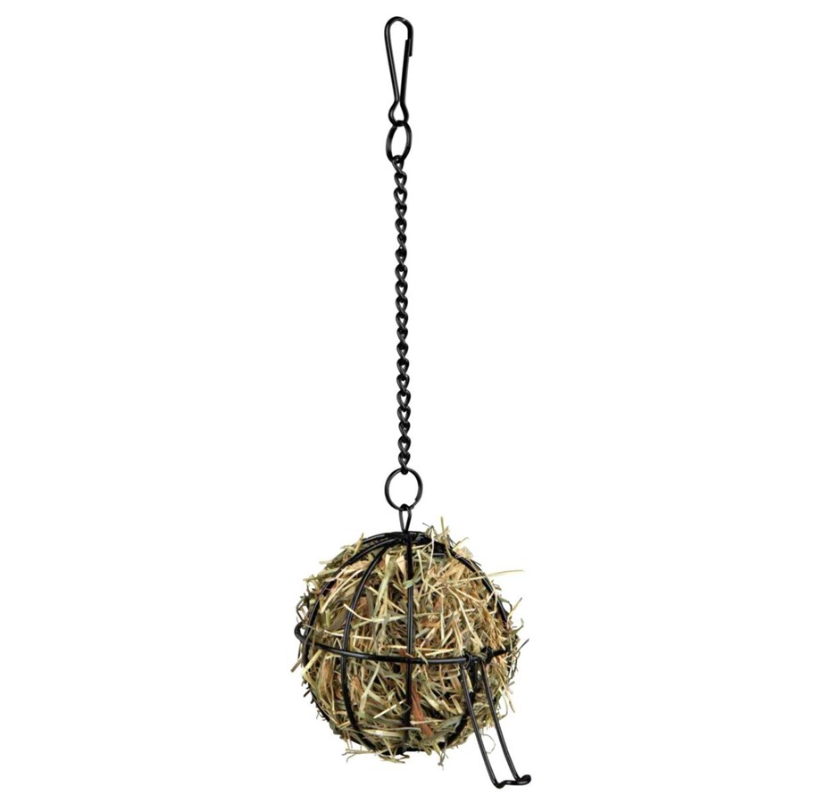 Gnavere - Trixie Hængende Metal Foder-Bold til Smådyr 8cm - 6104