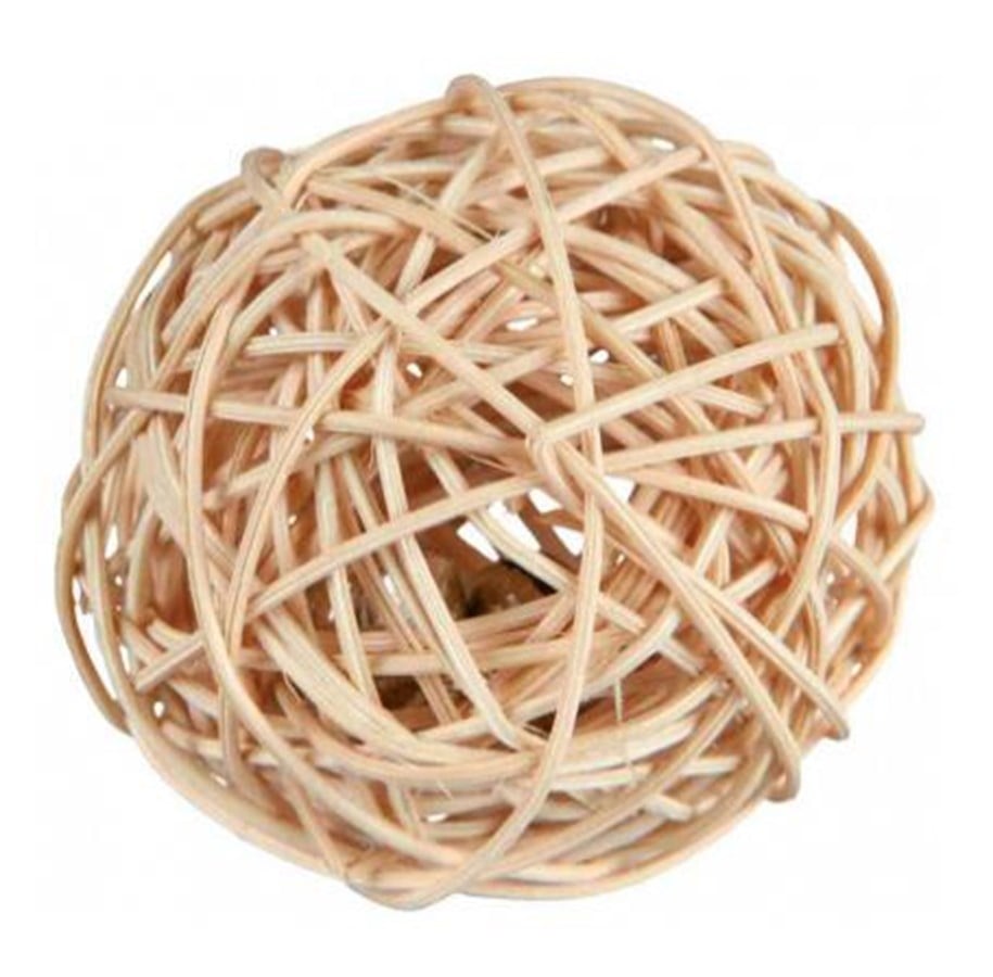 Kanin & gnaver - Trixie Rattan Ball ø 4 cm - TX61822