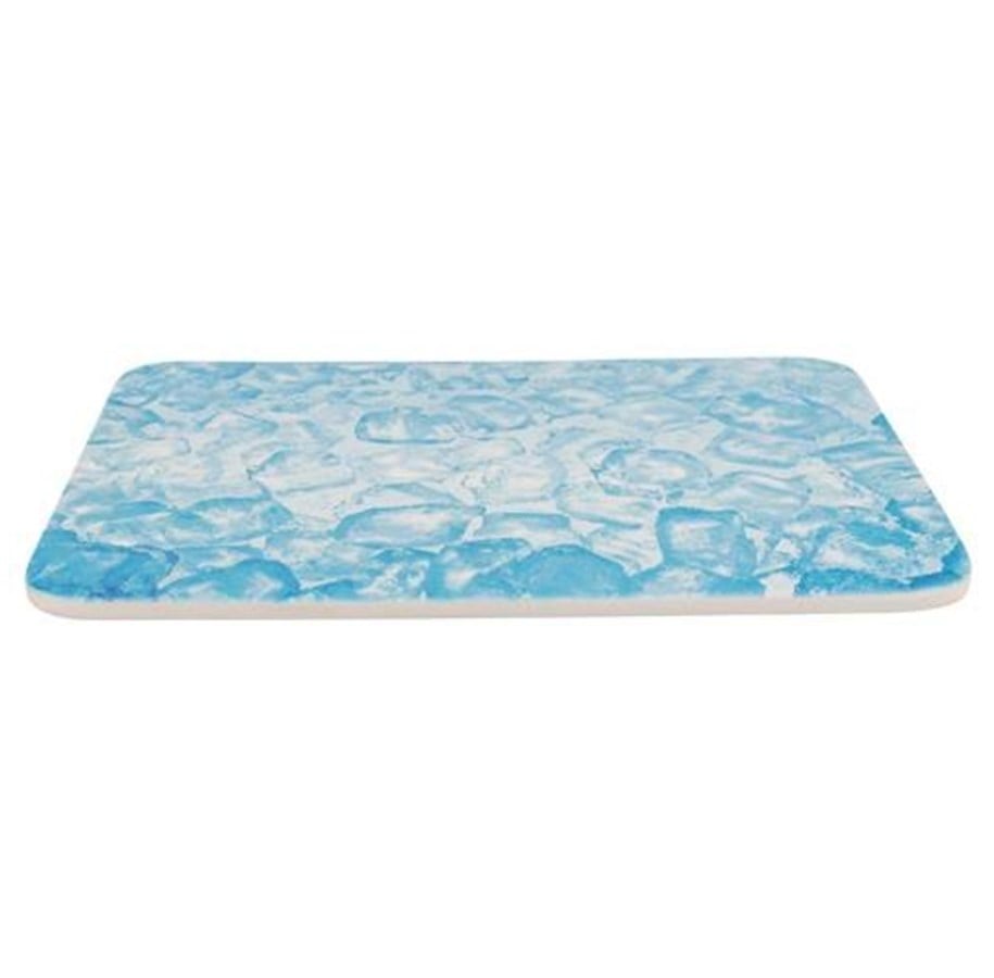 Kanin & gnaver - Trixie Cooling Plate 28 × 20 cm blue - TX63010
