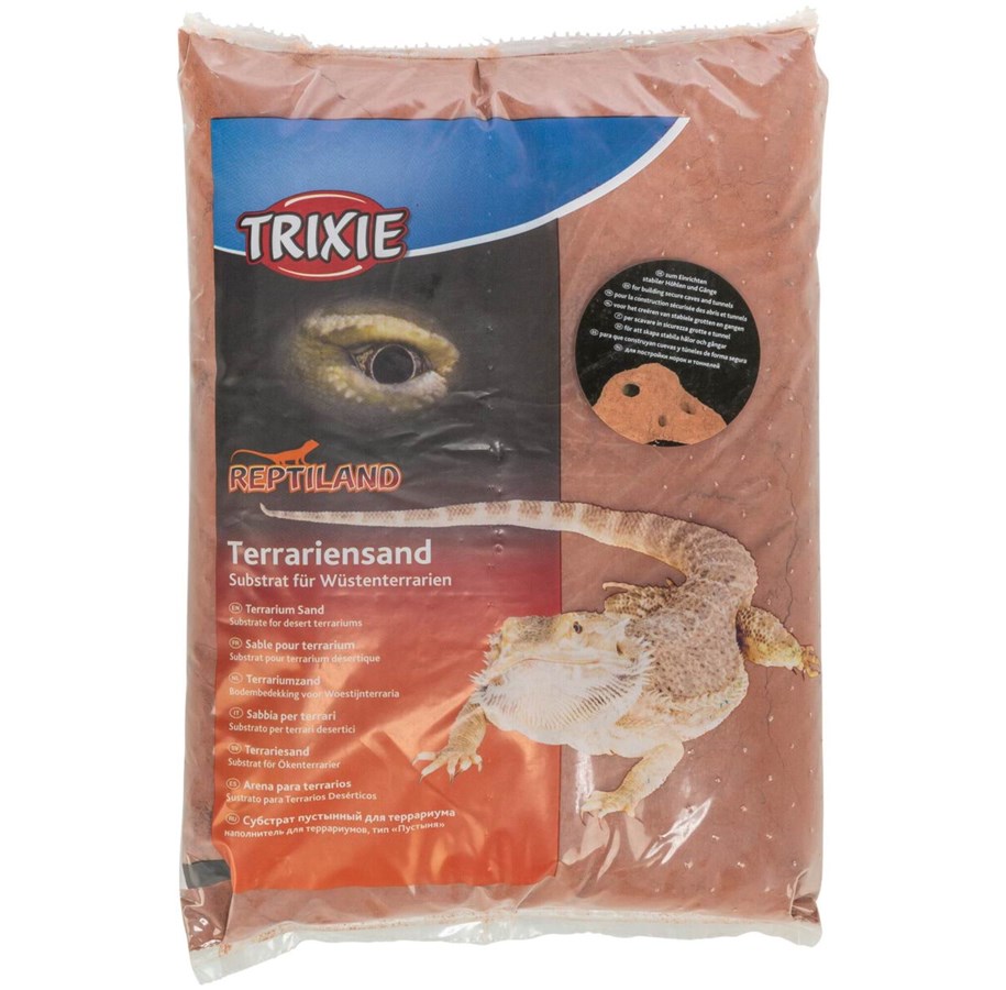 Terrarieindretning & dekoration - Trixie Terrarium Sand Substrate for Desert Terrariums 5kg - TX76133