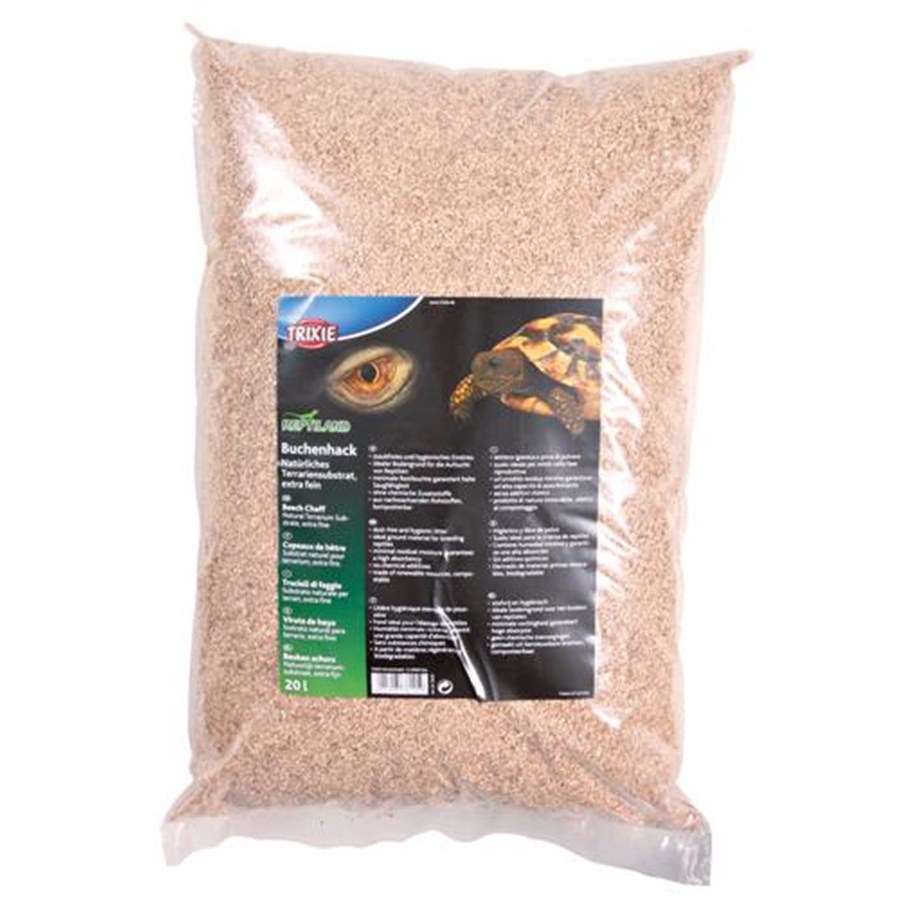 Terrarieindretning & dekoration - Trixie Beech Chaff extra fine 20 l - TX76145