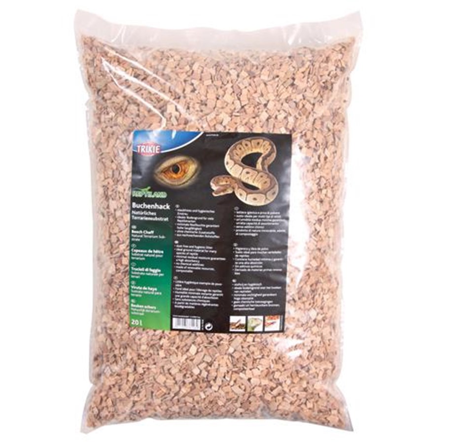 Terrarieindretning & dekoration - Trixie Bøgeflis Grov Terrariebundlag 20L - TX76148