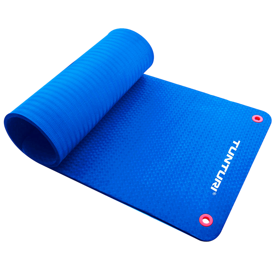 Sport & Fitness - Tunturi Pro Fitnessmåtte, 140 cm. - 14TUSFU125BLÅONE SIZE