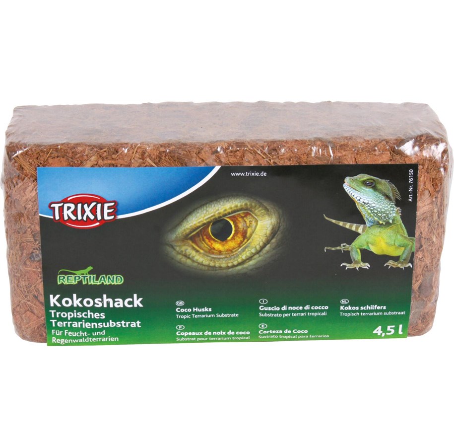 Terrarieindretning & dekoration - Trixie Coco Husks 4.5 l - TX76150