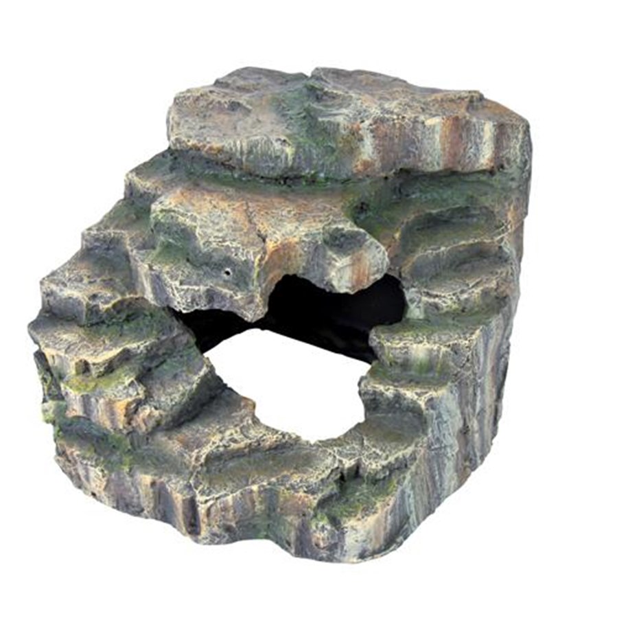 Indretning og tilbehør - Trixie Corner Rock with Cave and Platform 19×17×17 cm - TX76195