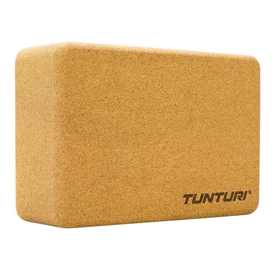 Sport & Fitness - Tunturi Kork Yoga Blok - 14TUSYO050IONE SIZE