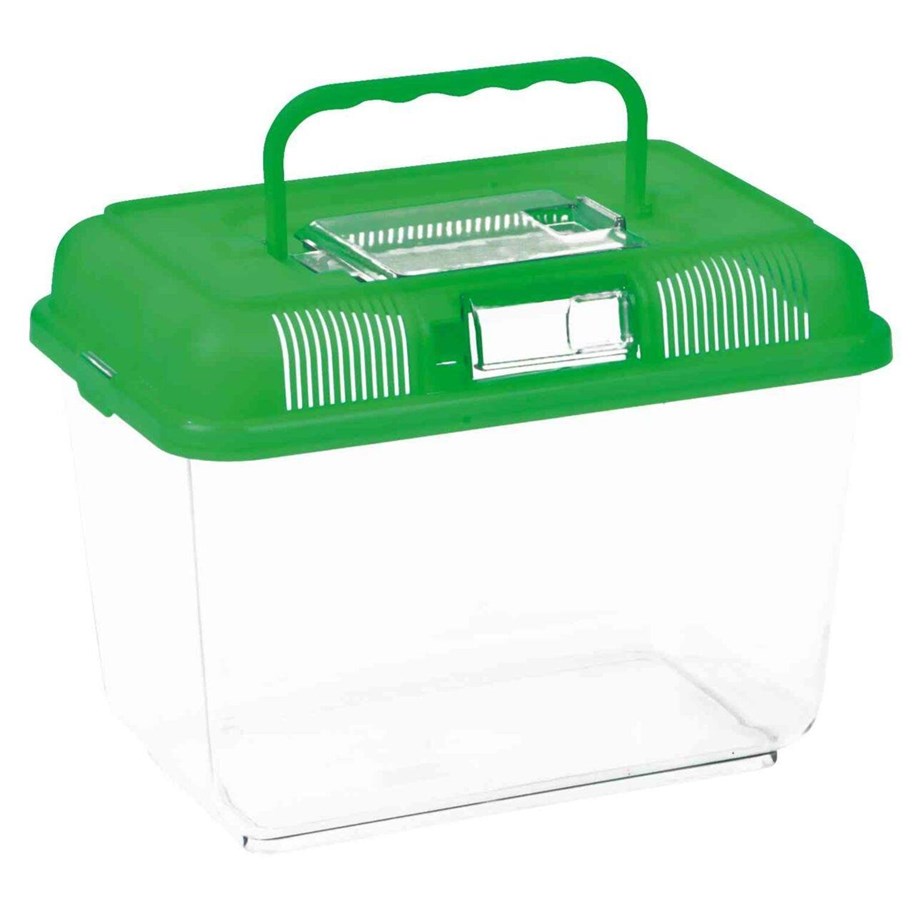 Terrarier & tilbehør - Trixie Transport and Feeding Box 24x17x16 assorted colours - TX76301