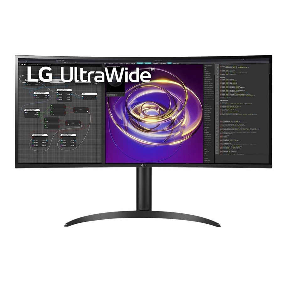 Skærm - 34" LG 34WP85CN-B - 3440x1440 - IPS - HDR10 - 96W USB-C - 34WP85CN-B