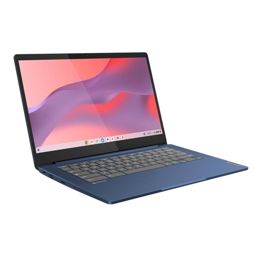 Bærbar - Lenovo IdeaPad Slim 3 Chrome 14M868 - 14" - MediaTek Kompanio 520 - 8 GB RAM - 128 GB eMMC - Nordic (Danish/Finnish/Norwegian/Swedish) - 82XJ000YMX