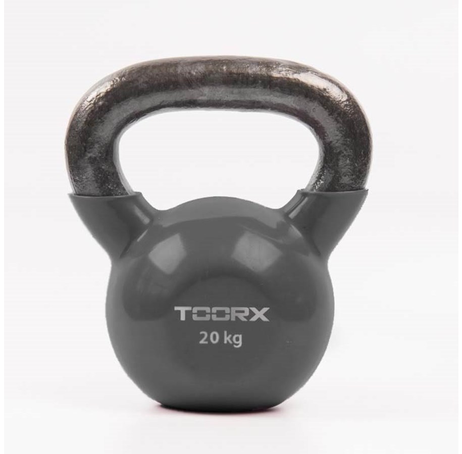 Sport & Fitness - Toorx Iron/Vinyl Kettlebell 20 Kg. - KRV-20IONE SIZE