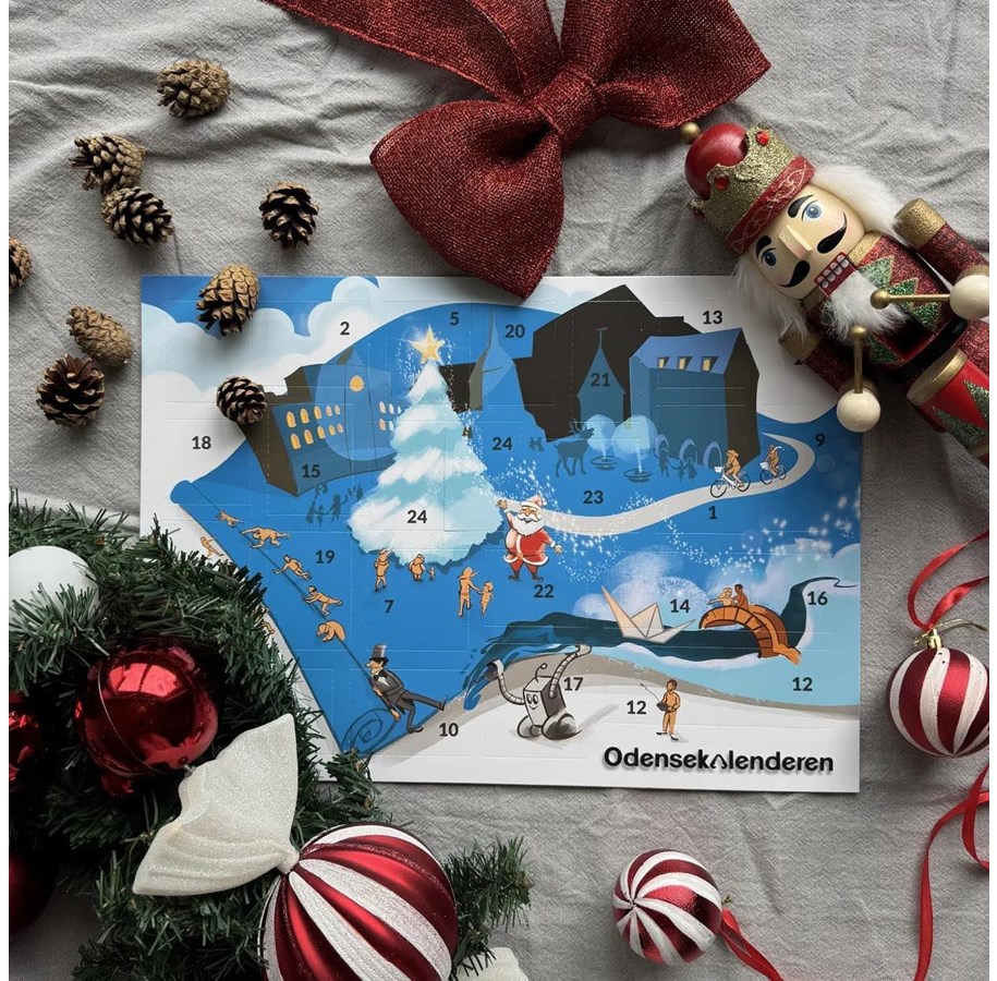 Julekalender - Bykalender Odensekalenderen - 5745000928040