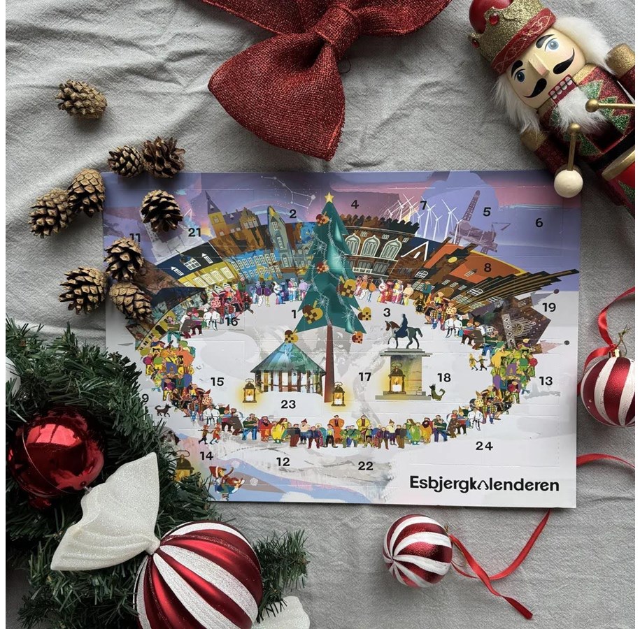 Julekalender - Bykalender Esbjergkalenderen - 5745000928095