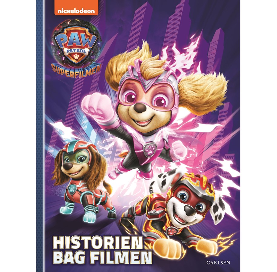 Børnebøger - PAW Patrol Superfilmen: Historien bag filmen - Børnebog - Hardcover *DEMO* - 9788727021904