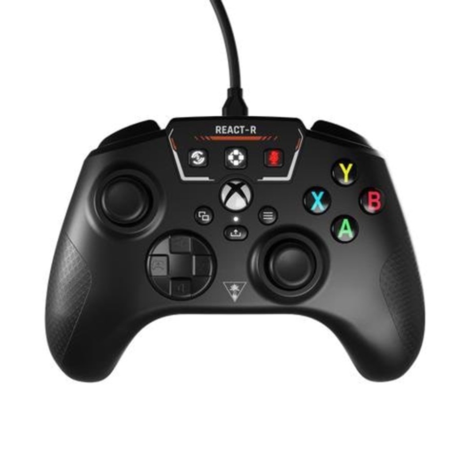 Spil tilbehør - Turtle Beach REACT-R - Xbox X/S Black - Wired Controller - Microsoft Xbox One - TBS-0730-02