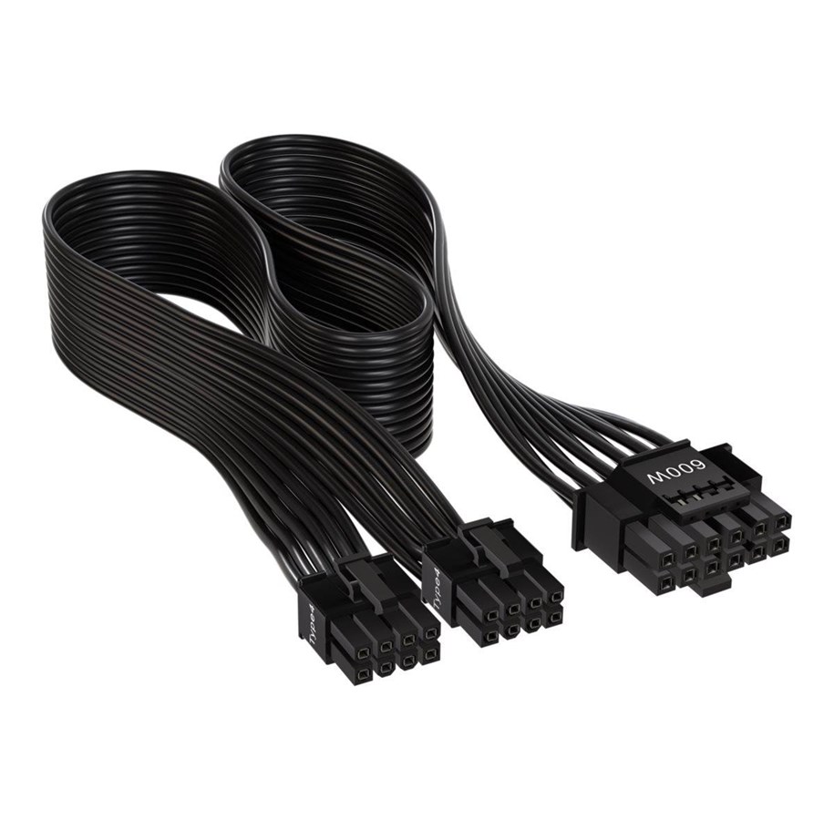 Strømkabel (intern) - Corsair - power cable - 12VHPWR to 8 pin PCIe power - CP-8920284