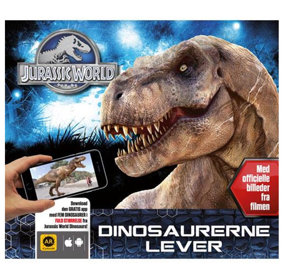 Børnebøger - Jurassic World - Dinosaurerne lever - Børnebog - Hardcover *DEMO* - 9788771059434