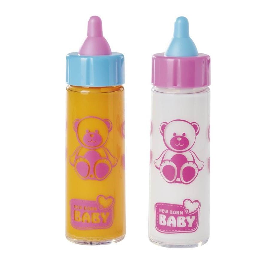 Dukke, bamse og udstyr - Simba New Born Baby - Magic Bottle - 105560011