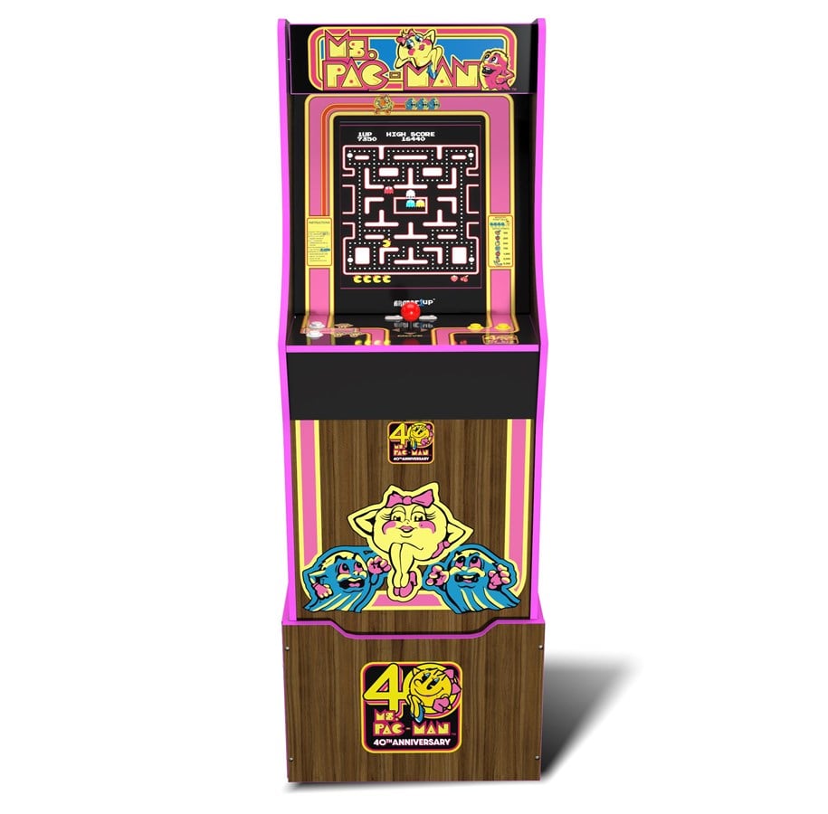 CONSOLE VIDEOGIOCO ARCADE1UP MSP A 20682 MS PAC MAN 40th Anniversary C