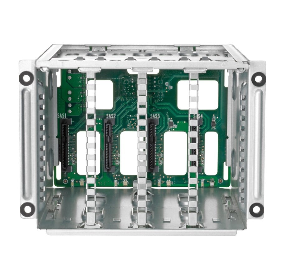 Harddisk - tilbehør - HP E 8SFF x1 24G U.3 BC Midplane Drive Cage Kit - P48815-B21