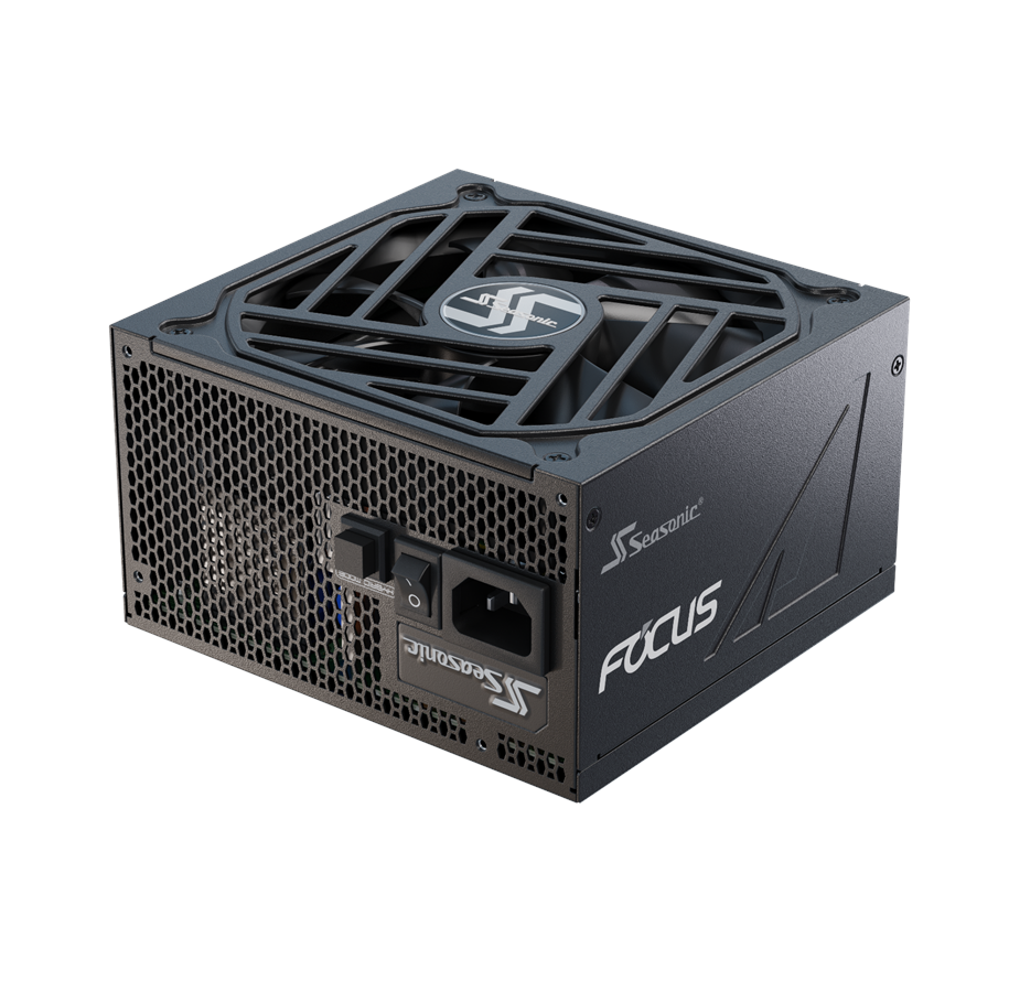 Strømforsyning - Seasonic Focus GX 750 Strømforsyning - 750 Watt - 135 mm - ATX 3.1 - 80 Plus Gold certified - FOCUS-GX-750-ATX30